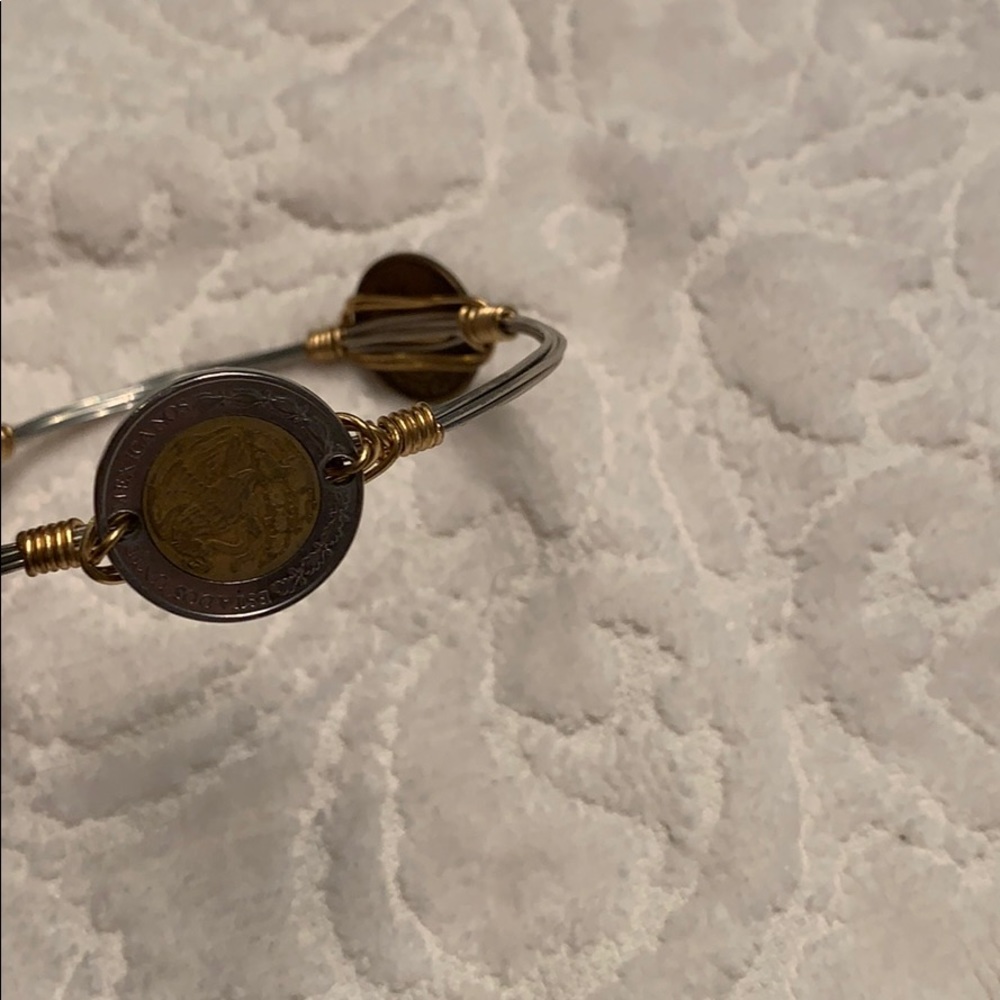 Medium Bangle With Global Currency - image 2